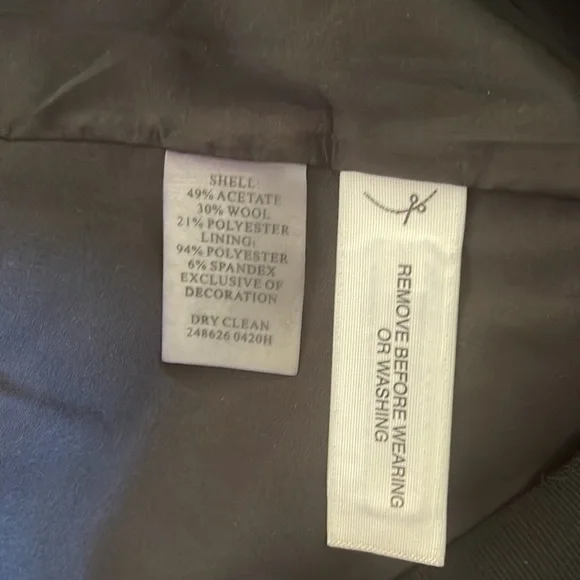 NWT Ann Taylor Bronze Metallic
Leopard Print Skirt Straight Day to
Night Size 4 - Picture 11 of 11